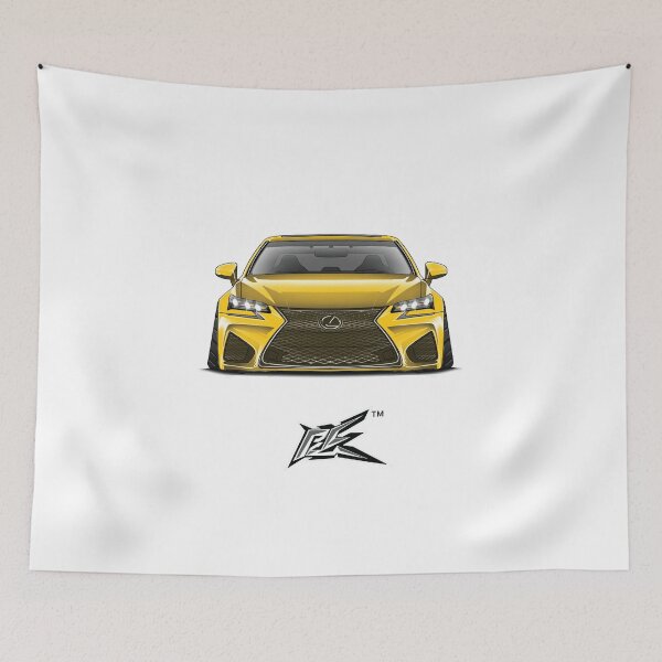 Item preview, lexus gsf sedan yellow  designed and sold by NaquashM.