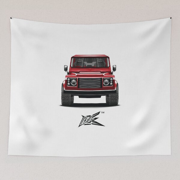 Item preview, popular british offroader red designed and sold by NaquashM.