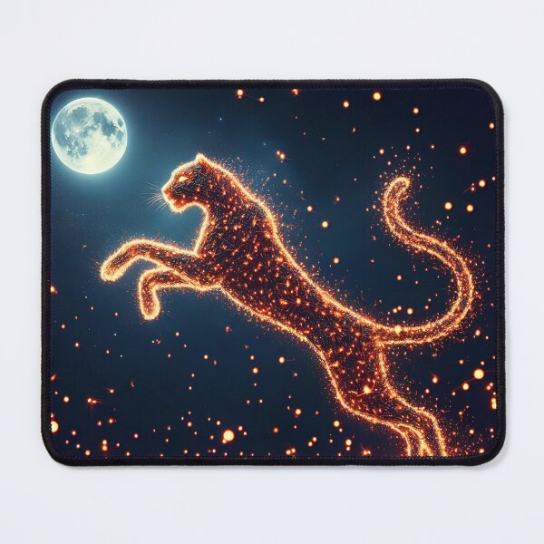 Item preview, Fiery Firefly Panther, Ai Generated Art  designed and sold by ACC .