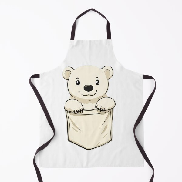 Item preview, Cute Bear In Pocket designed and sold by Proteinmalac.
