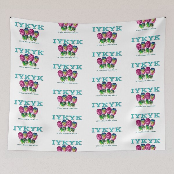 Item preview, If You Know You Know | IYKYK | Upside Down Pineapple Lifestyle designed and sold by JLEmporium.