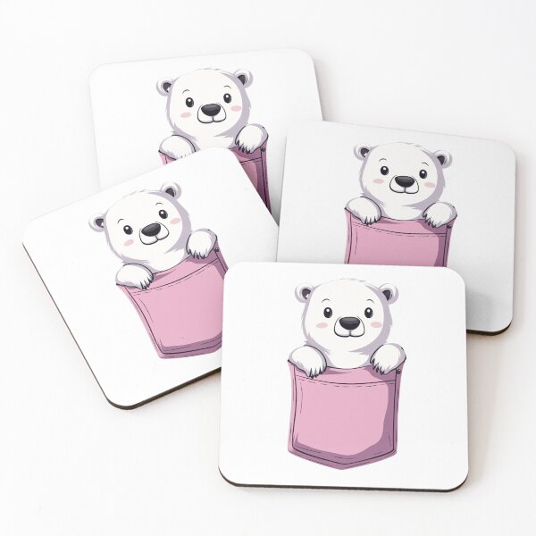 Item preview,  Cute Bear In Pocket designed and sold by Proteinmalac.
