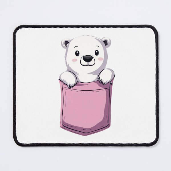 Item preview, Cute Bear In Pocket designed and sold by Proteinmalac.