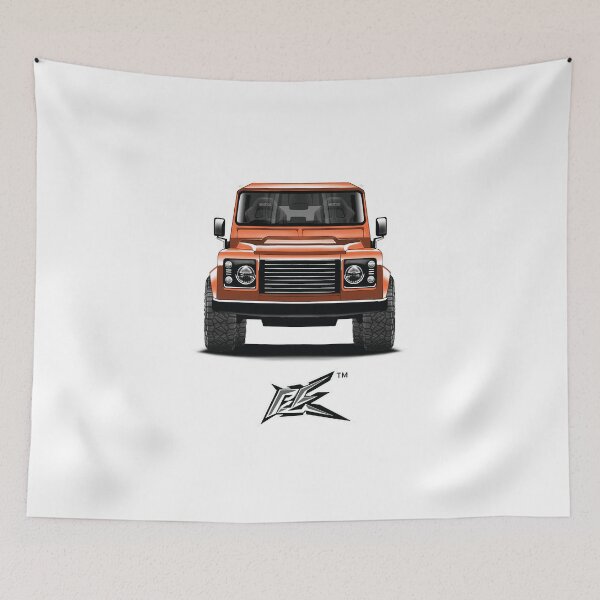 Item preview, popular british offroader orange  designed and sold by NaquashM.