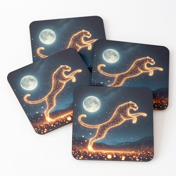 Item preview, Fiery Firefly Panther, Ai Generated Art  designed and sold by ACC .