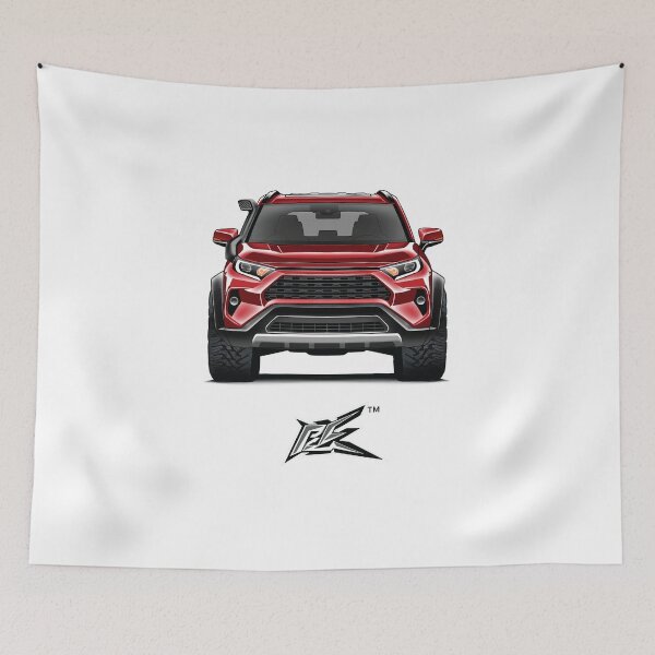 Item preview, toyota rav4 lifted XA50 red designed and sold by NaquashM.