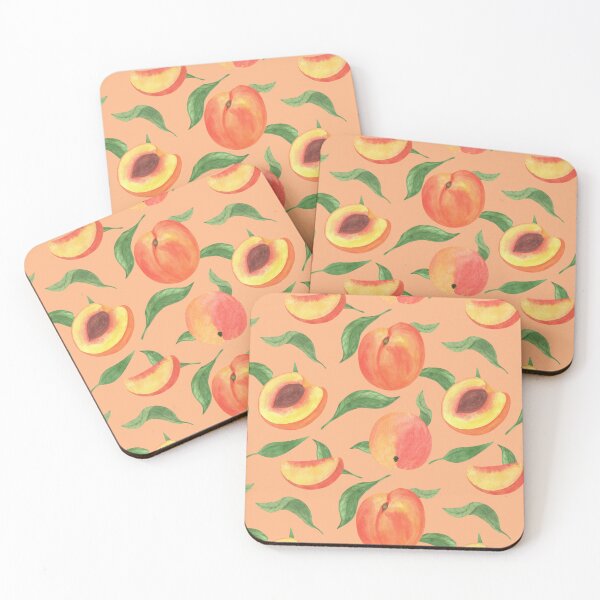 Item preview, Pastel Peach Pattern designed and sold by HematiteDesign.