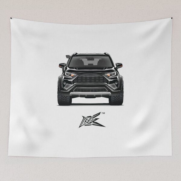 Item preview, toyota rav4 lifted XA50 black  designed and sold by NaquashM.