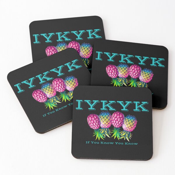 Item preview, If You Know You Know | IYKYK | Upside Down Pineapple Lifestyle designed and sold by JLEmporium.