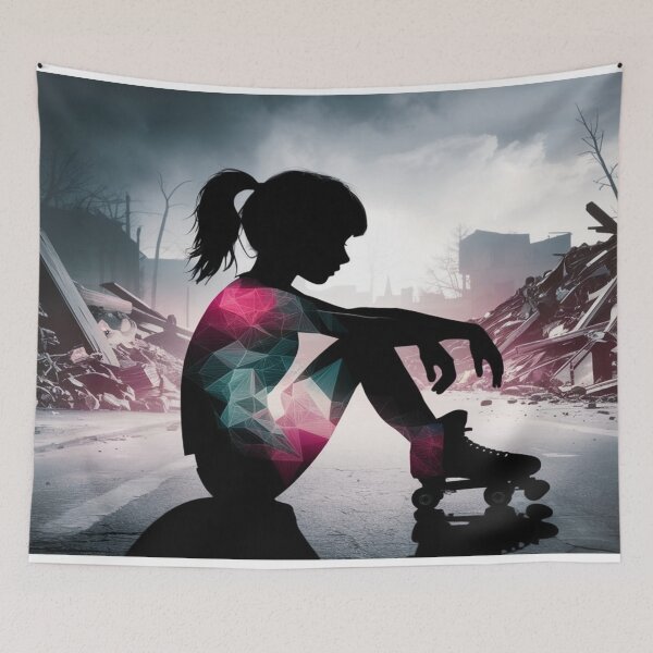 Item preview, Skate on a Dying World designed and sold by ATLPen.