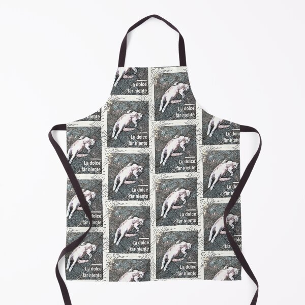 Item preview, Cute funny La dolce far niente cat designed and sold by n-l-celebration.