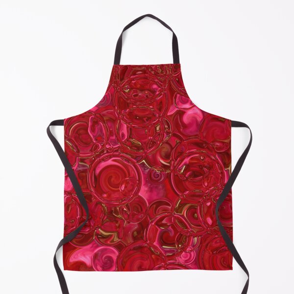 Item preview, Red Hydrangea Fractal Circles designed and sold by SXW Designs.