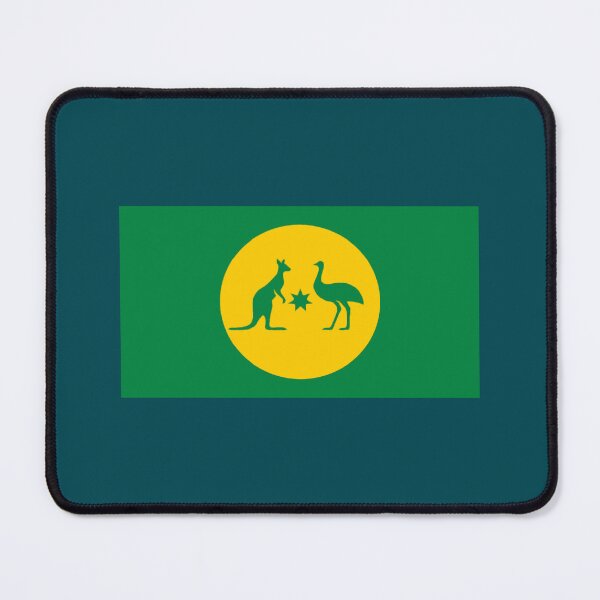 Item preview, Australia Sun-Crest Flag edition designed and sold by Kangaroo Sun.
