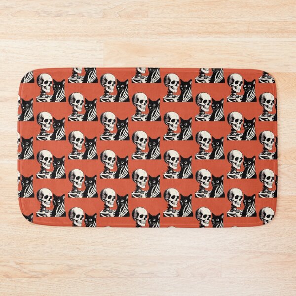Item preview, Skeleton Holding A Cat Men Women Halloween Skull Cat Lover -  designed and sold by PurpleLoveStore.