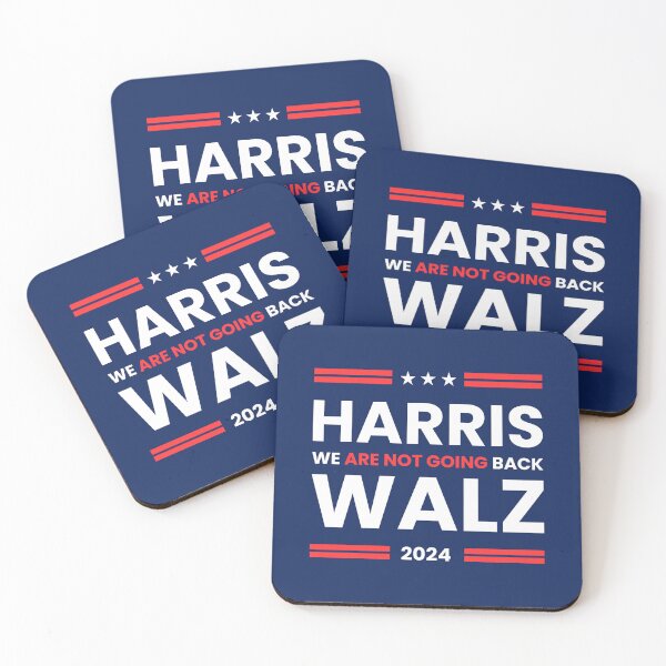 Item preview, Harris Walz We Are Not Going Back 2024 designed and sold by Kannan-Ravi.
