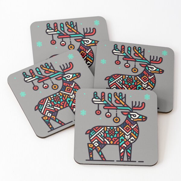Item preview, Christmas Modern Reindeer Matching Outifts Men Women Kids designed and sold by PNW Tees & More.