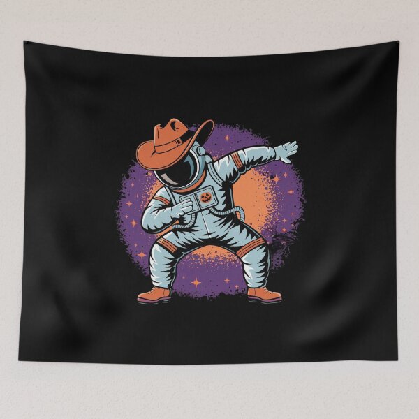 Item preview, Dabbing Astronaut Cowboy Space Adventure Halloween designed and sold by MonaCreations.