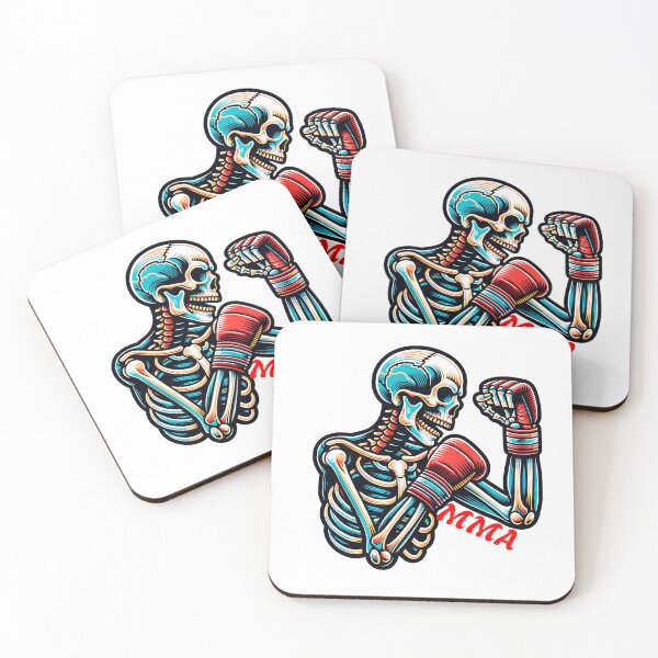 Item preview, MMA Skeleton - MMA Fighter Design. designed and sold by ReneMM.