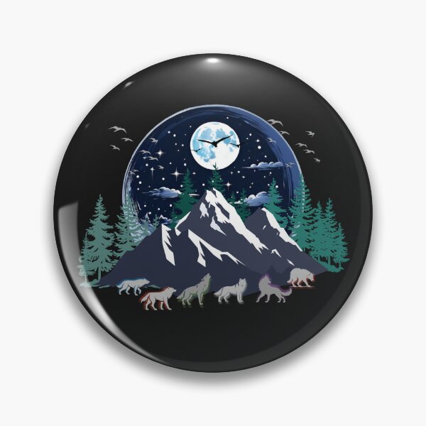 Artikelvorschau, Lunar Wilderness: Wolves Under the Moon entworfen und verkauft von Core-Force.