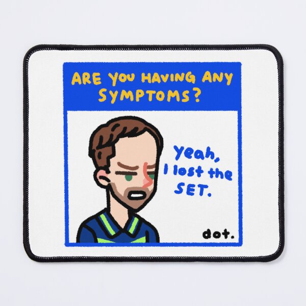 Item preview, Daniil Medvedev "I lost the set!" designed and sold by ourhappyface.