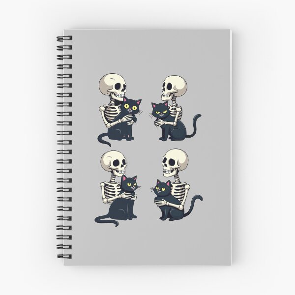 Item preview, Skeleton Holding A Cat Men Women Halloween Skull Cat Lover -  designed and sold by PurpleLoveStore.