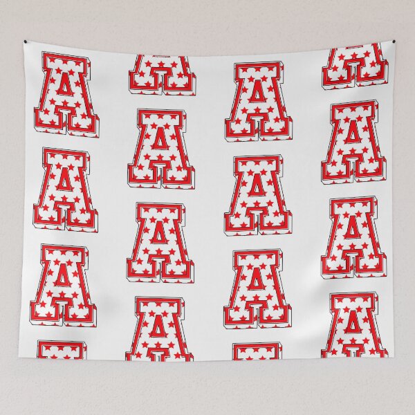 Item preview, Arkansas A, Football, Razorback, Go Hogs designed and sold by Spike The Punch Design Co..