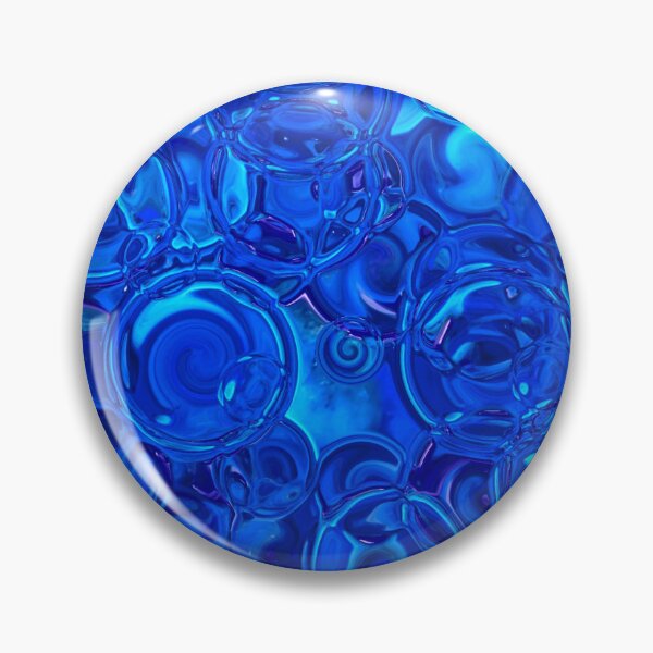 Item preview, Blue Hydrangea Fractal Circles designed and sold by SXW Designs.
