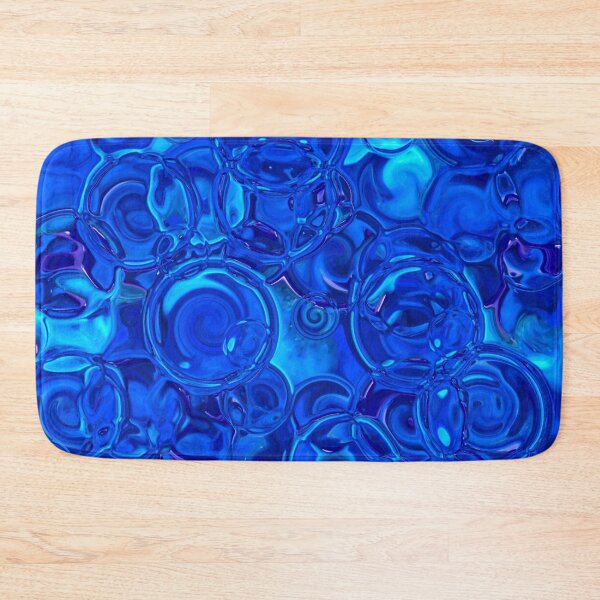 Item preview, Blue Hydrangea Fractal Circles designed and sold by SXW Designs.