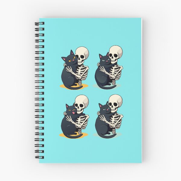 Item preview, Skeleton Holding A Cat Men Women Halloween Skull Cat Lover -  designed and sold by PurpleLoveStore.