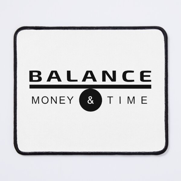 Item preview, Balance Money & Time T-Shirt Men's & Woman Essential T-Shirt designed and sold by ViewElegance ⭐⭐⭐⭐⭐.
