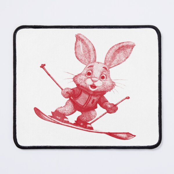 Item preview, Skiing Bunny designed and sold by kinpirks.