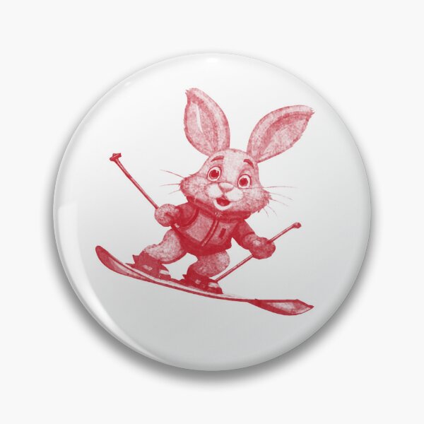 Item preview, Skiing Bunny designed and sold by kinpirks.