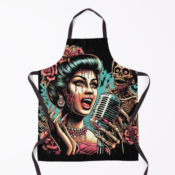 Item preview, Zombie Singer designed and sold by PulpVintage.