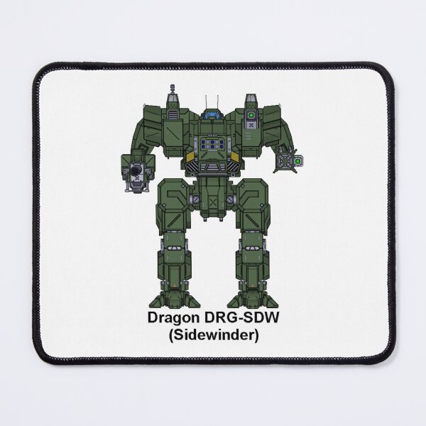 Item preview, Dragon DRG-SDW (Sidewinder) - Inner Sphere BattleMech designed and sold by DagleysDesigns.