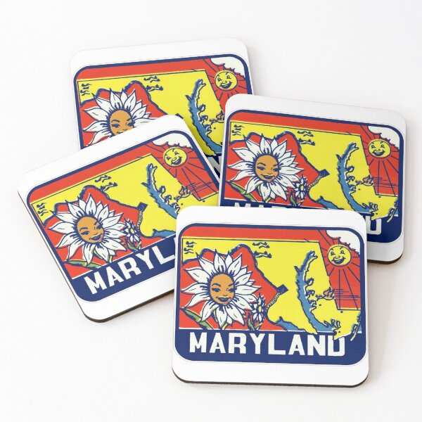 Item preview, Maryland MD State Vintage Travel Decal designed and sold by dex1one.