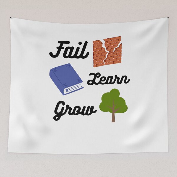 Item preview, Fracasar, aprender, crecer, motivación designed and sold by Pnasa.