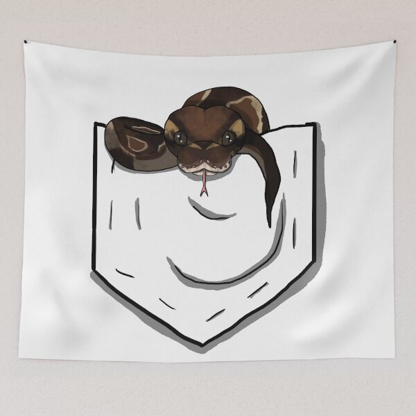 Item preview, Ball Python in Pocket designed and sold by christywoowoo.