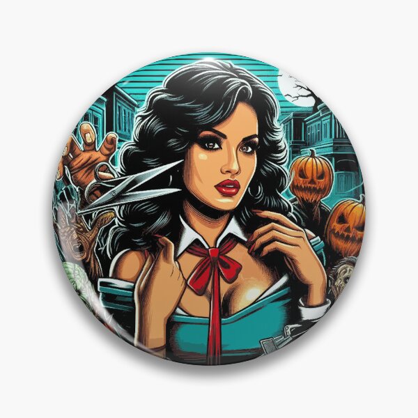 Item preview, 80s Horror Girl designed and sold by PulpVintage.