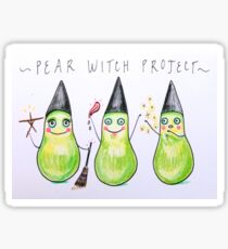 Pear Witch Project Sticker