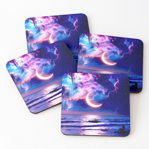 Item preview, Cosmic Dream by the Moonlit Shore designed and sold by Exodoi.