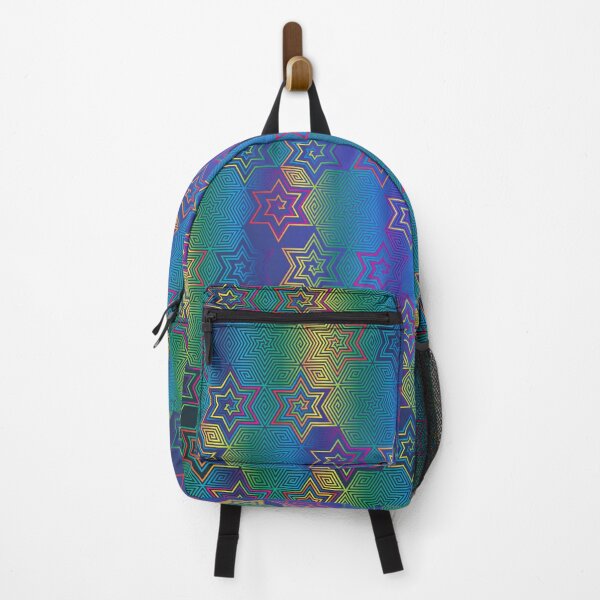 Item preview, Trefoil in Rainbow Blue designed and sold by made-with-maths.