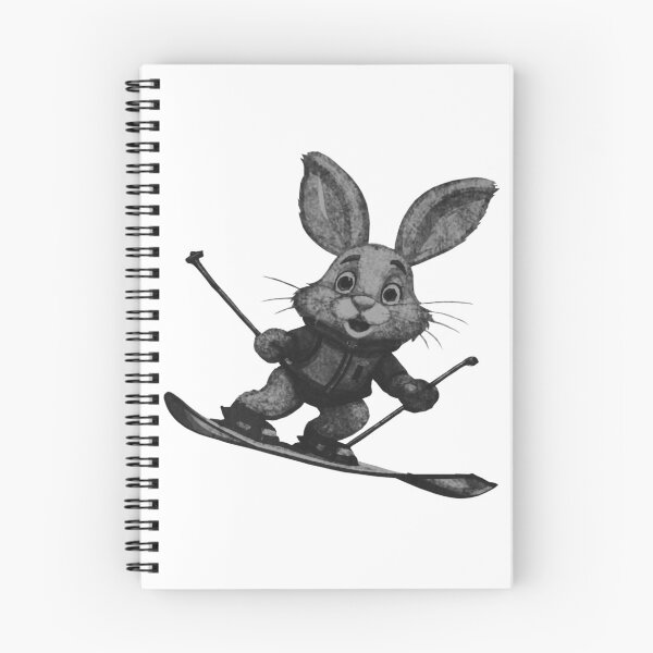 Item preview, Skiing Bunny designed and sold by kinpirks.
