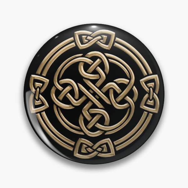 Item preview, Golden Irish Celtic Knot Design designed and sold by REAL IRISH GIFTS.