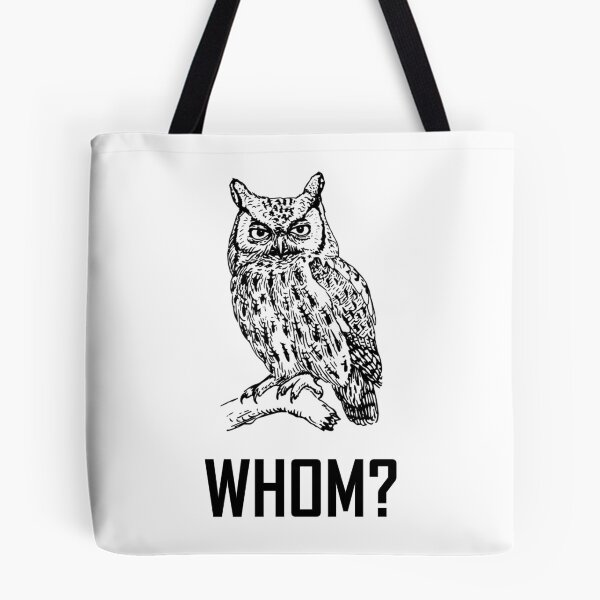 Item preview, Cartoon Owl Whom Funny designed and sold by TheBestStore.