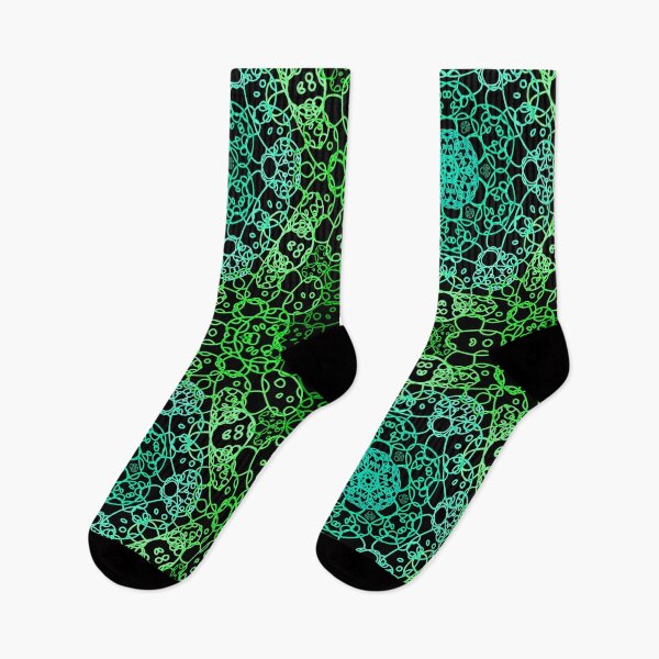 Item preview, Cursed Kaleidoscope - Green Mushrooms designed and sold by FinapplePudding.