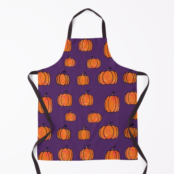 Item preview, Pumpkin Pattern 3 Purple designed and sold by ClearAndHappy.