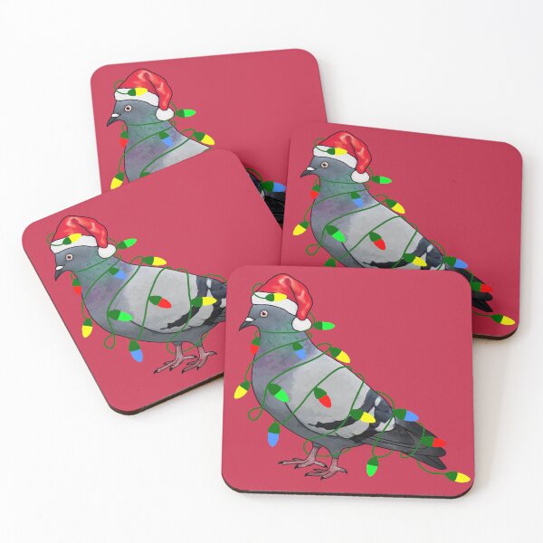 Item preview, Festive Pigeon designed and sold by Meowmaddie.