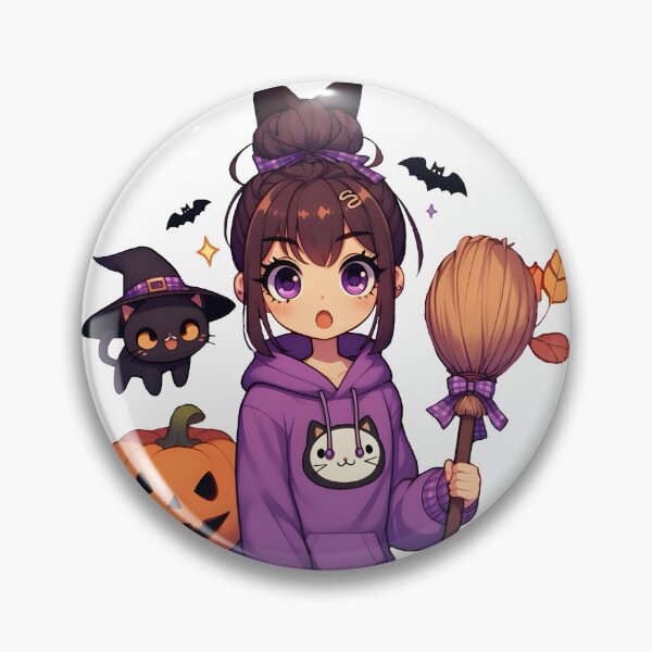 Item preview, Bangsbun – The Kawaii Witch with a Magic Cat designed and sold by bangsbun.