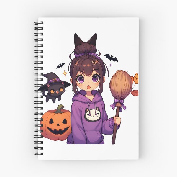 Item preview, Bangsbun – The Kawaii Witch with a Magic Cat designed and sold by bangsbun.
