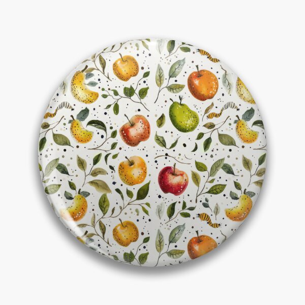 Item preview, seamless background with apples designed and sold by paratynka.